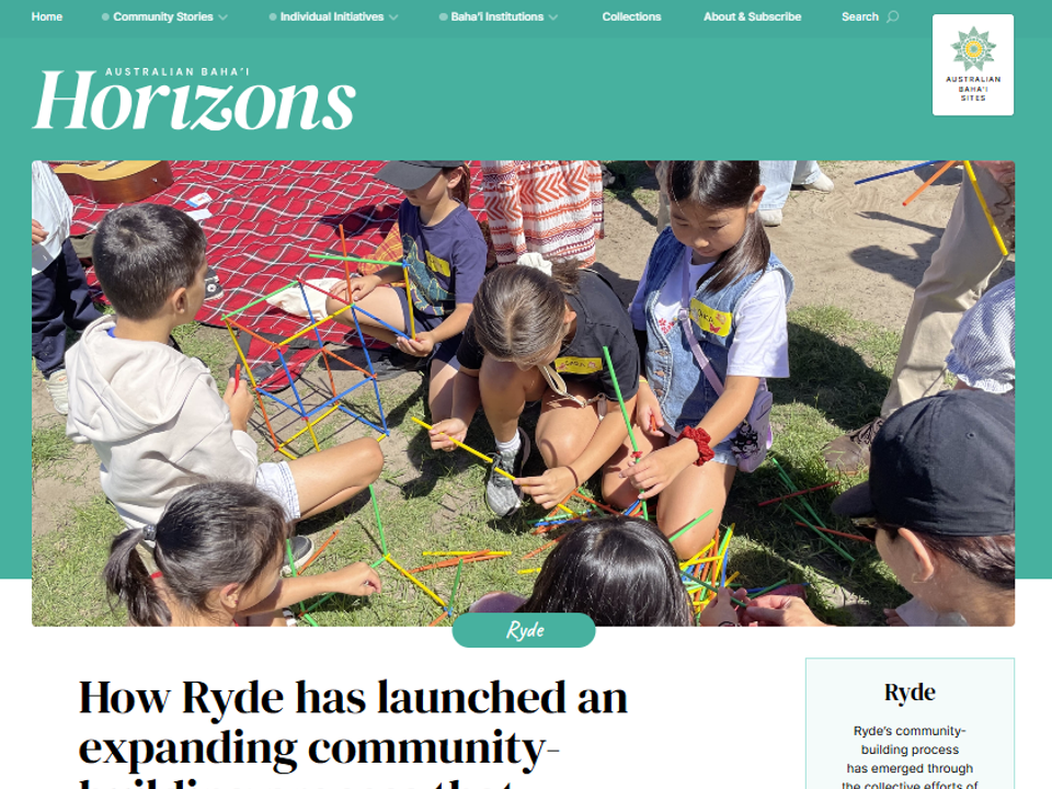 Snapshot from Article on Horizon